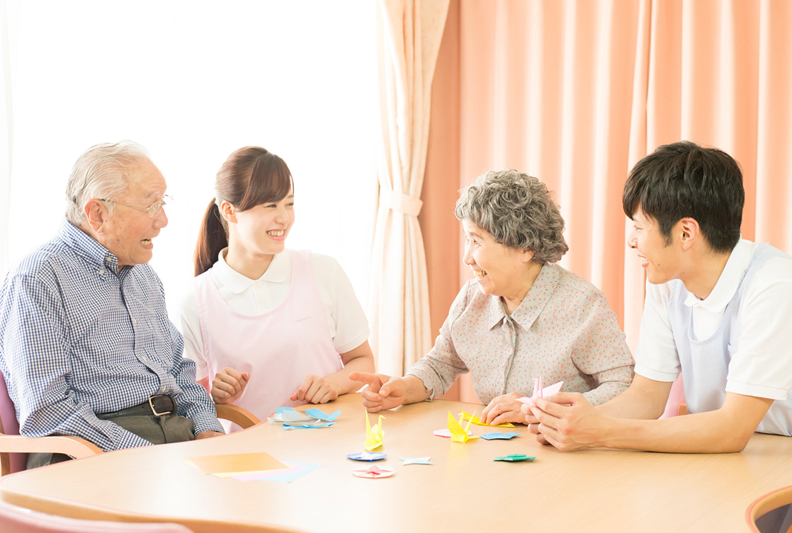 笑顔あふれる 家庭的な雰囲気を大切に